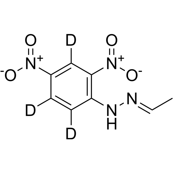 Acetaldehyde 2,4-Dinitrophenylhydrazone-3,5,6-d3 259824-51-6